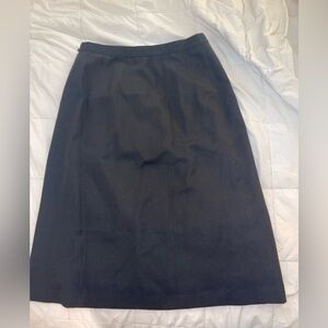 Elegant Black Women's U.S. Navy Skirt Uniform